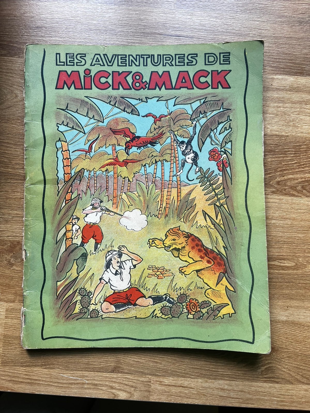 Rare BD J.Gosse Mick & Mack 1930 tintin Herge Congo, Livres, BD, Enlèvement ou Envoi, Comme neuf