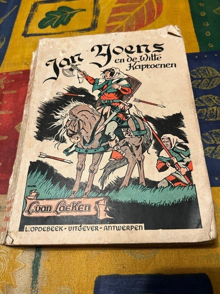 Jan Yoens en de Witte Kaproenen - L. Van Laeken *1943, Enlèvement ou Envoi, Fiction, Utilisé, L. Van Laeken