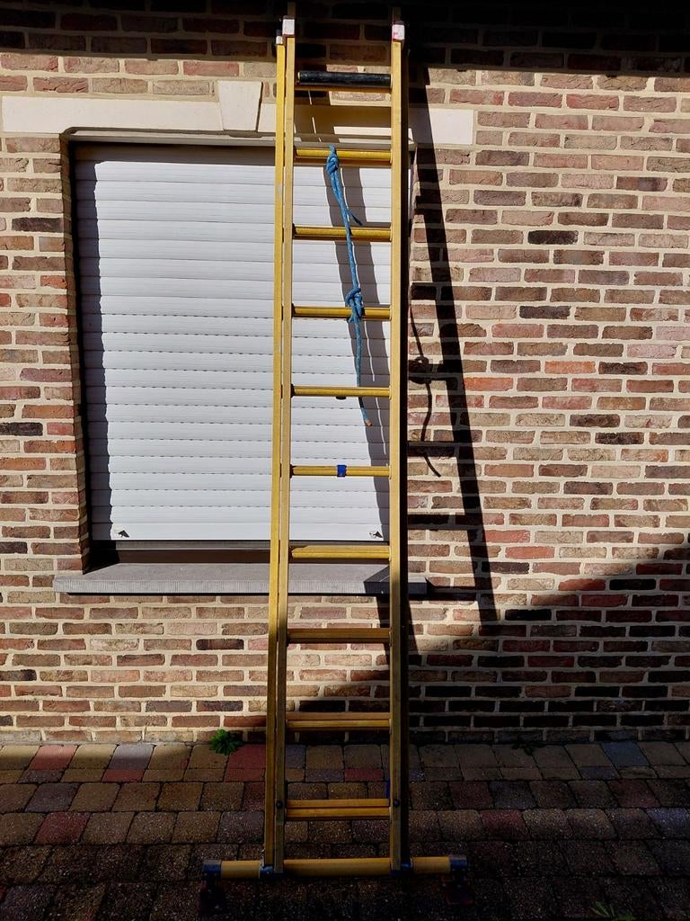 Stator 2-delige glasvezel 2x10, Doe-het-zelf en Bouw, Ladders en Trappen, Ophalen, Ladder
