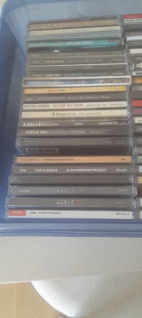 Cd's, Enlèvement, Comme neuf