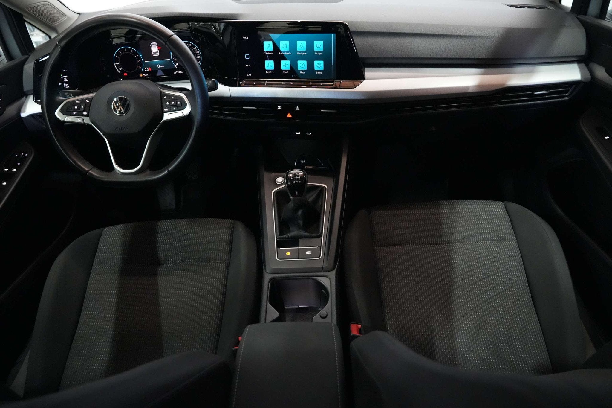 Volkswagen Golf Variant 1.0 TSI Benzine CarPlay LED Garantie, Stof, Gebruikt, 110 g/km, Bedrijf