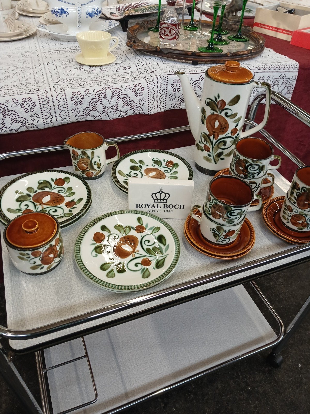 koffie servies boch Argentuil, Ophalen of Verzenden