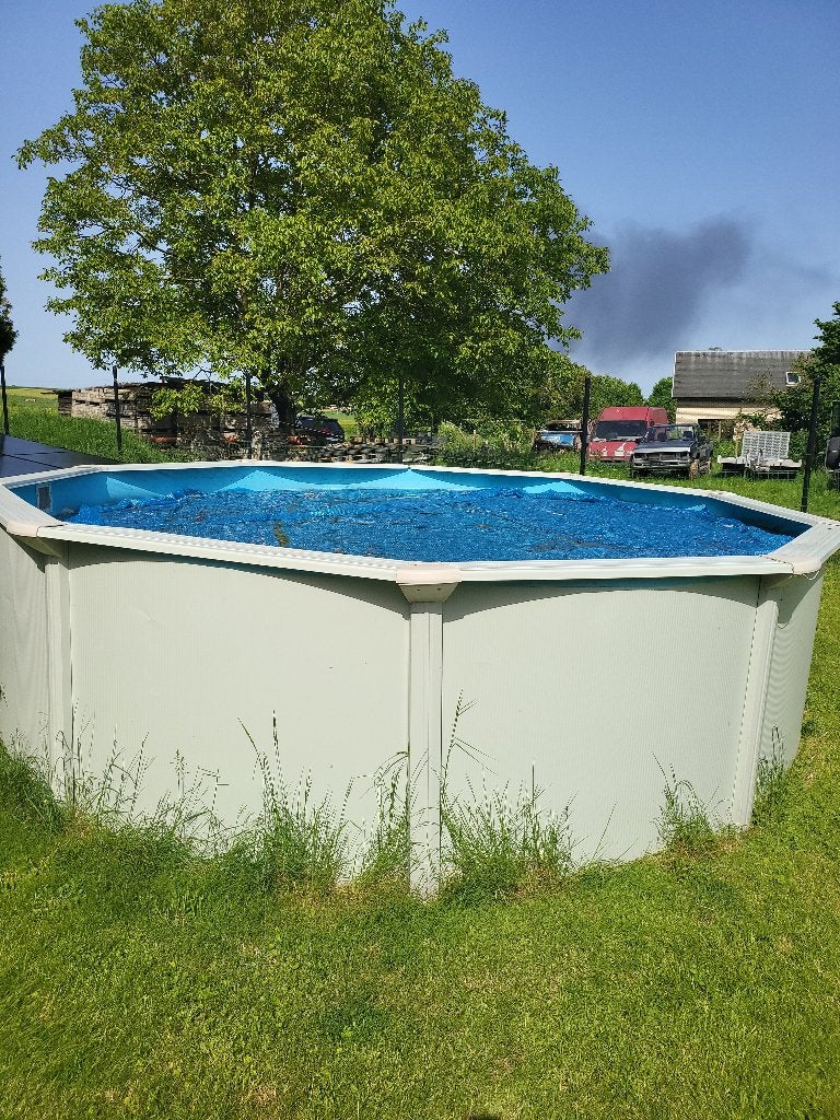 Zwembad, Tuin en Terras, Gebruikt, Overige typen, Rond, 300 cm of meer