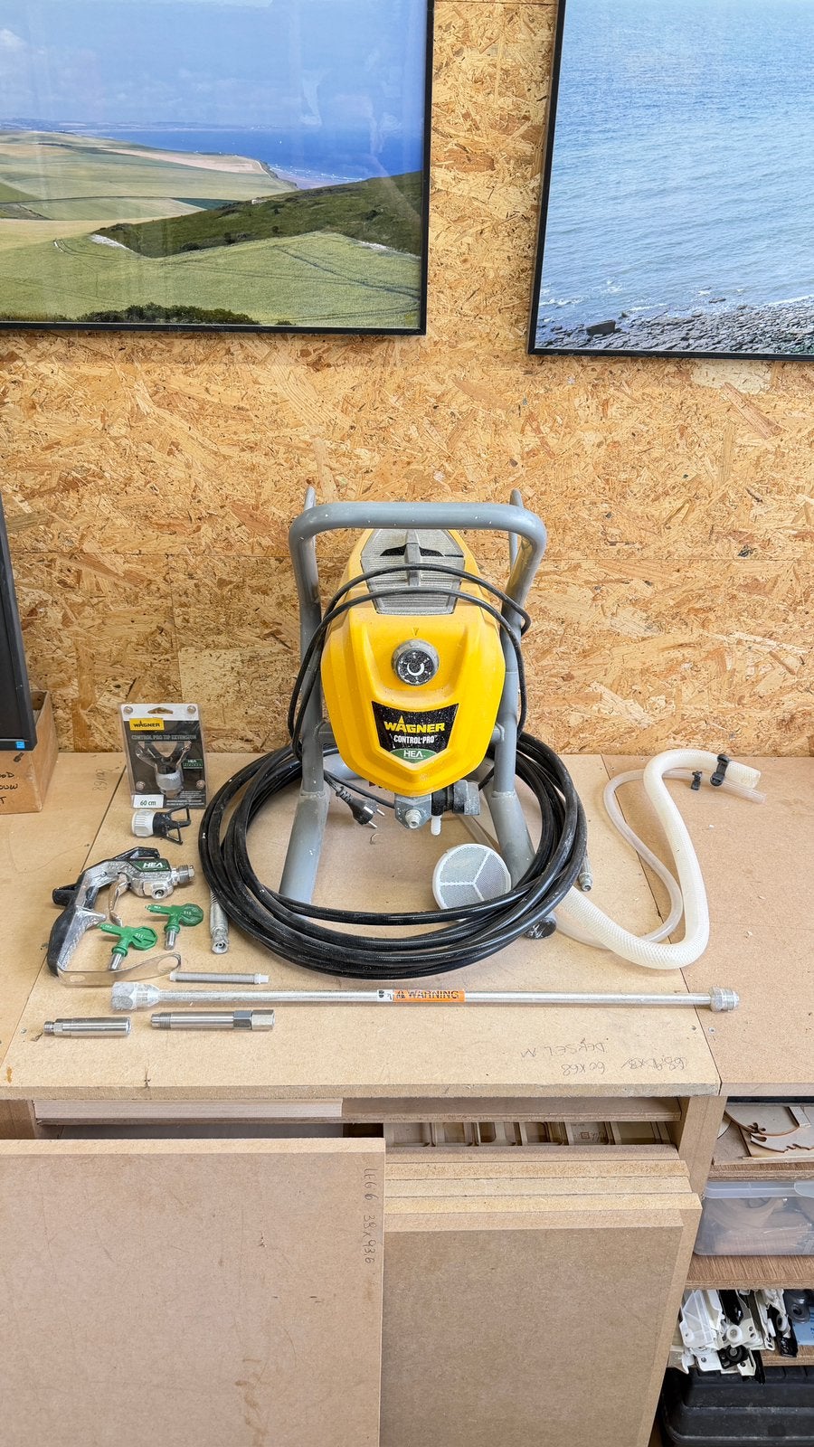 Wagner Control Pro 250M Spuitmachine, Ophalen, Gebruikt