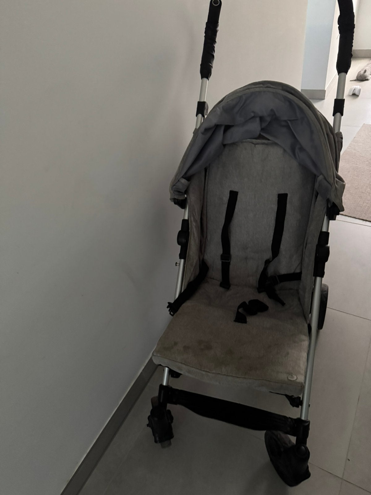 Gratis buggy, Ophalen, Gebruikt