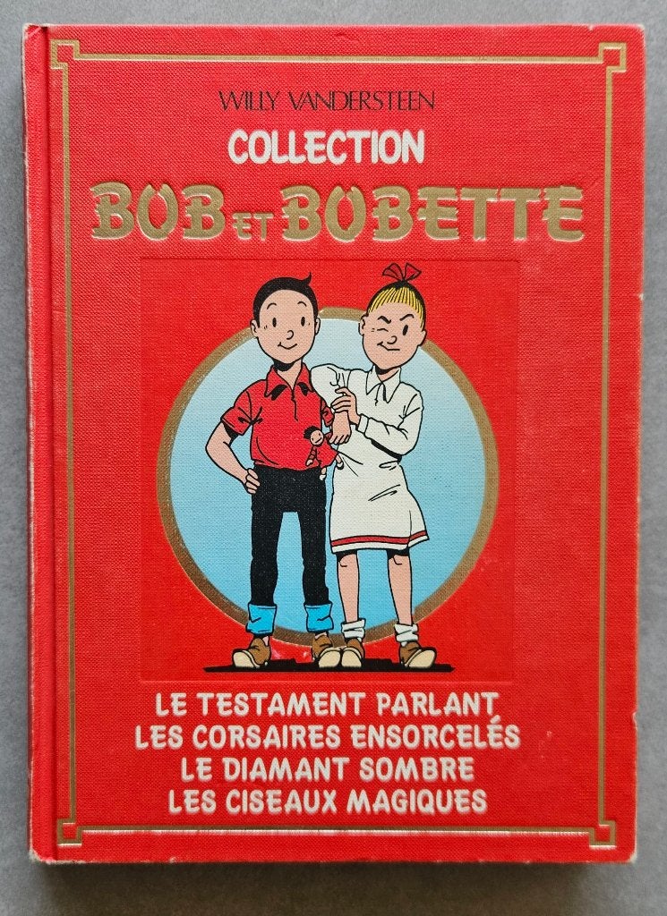BD Bob et Bobette avec 4 histoires complètes, Une BD, Enlèvement, Utilisé, Willy Vandersteen