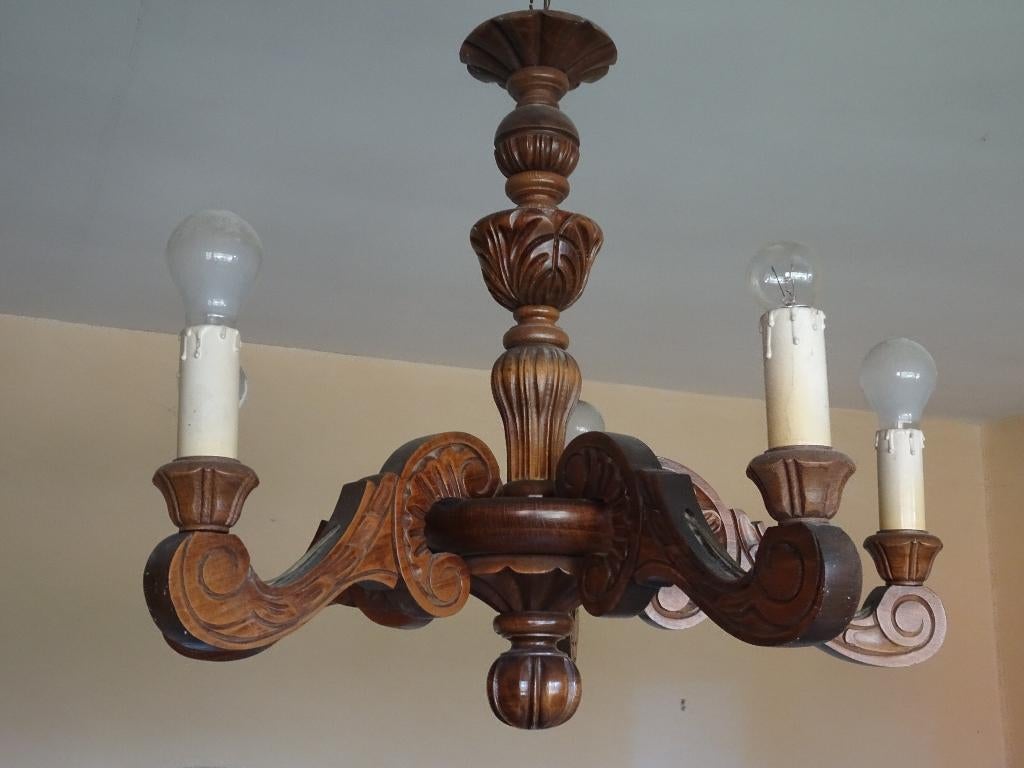 antieke luster, Antiek en Kunst, Ophalen