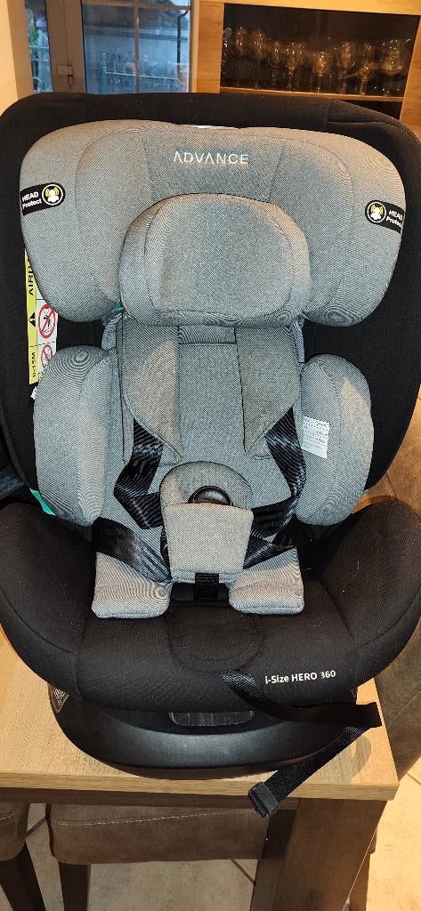 Siège auto advance i-size héro 360, Enfants & Bébés, Sièges auto, Autres marques, Comme neuf, Protection latérale, Enlèvement