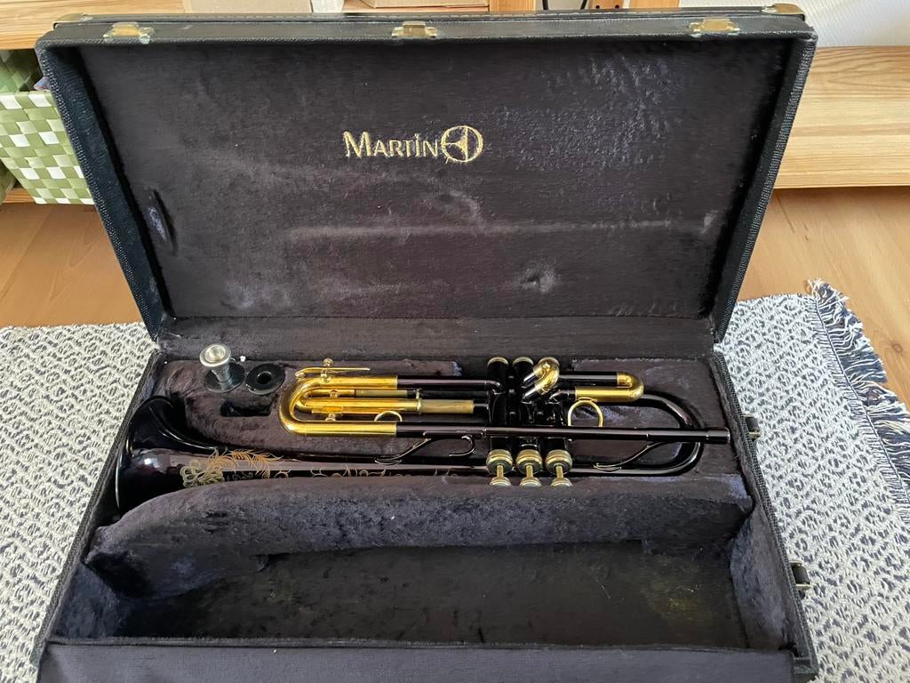 Martin Committee T3465P Black and Gold, Musique & Instruments, Instruments à vent | Trompettes, Enlèvement, Utilisé
