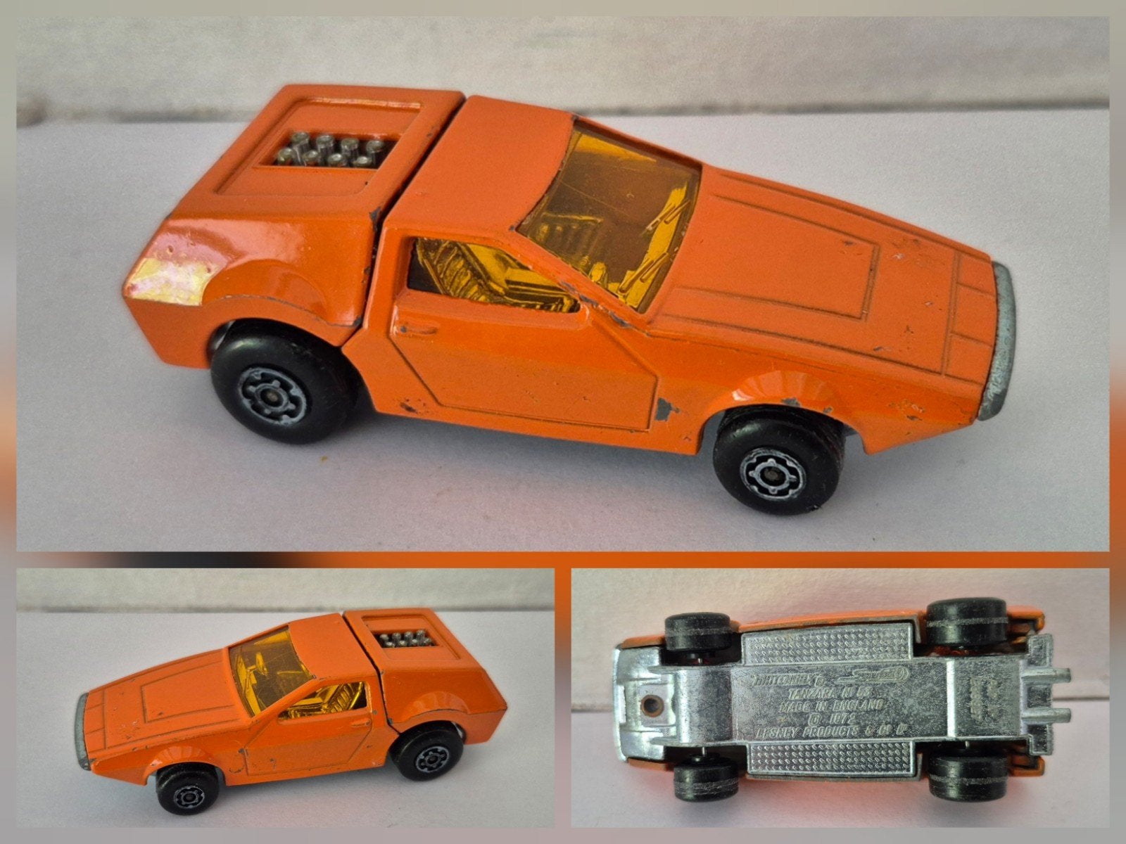Matchbox SF 53-B 1977 Tanzara, Ophalen of Verzenden, Gebruikt, Auto
