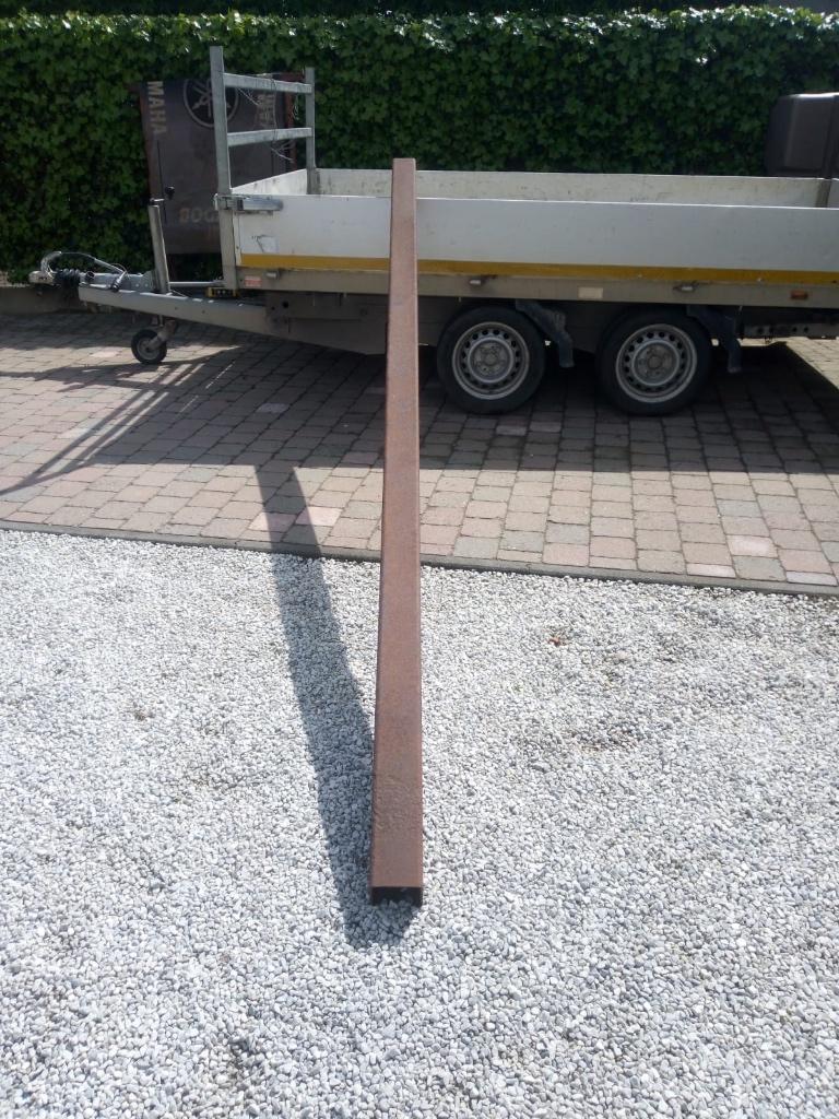 Te koop : metalen koker, Doe-het-zelf en Bouw, Metalen, Ophalen, Gebruikt, IJzer
