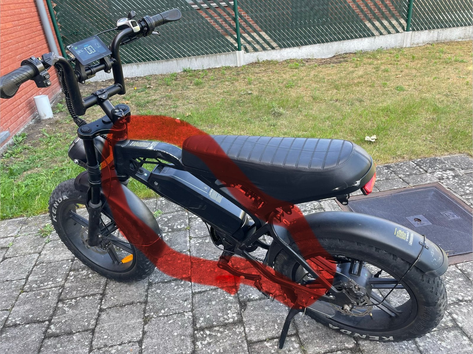 fatbike, Fietsen en Brommers, Ophalen, Gebruikt