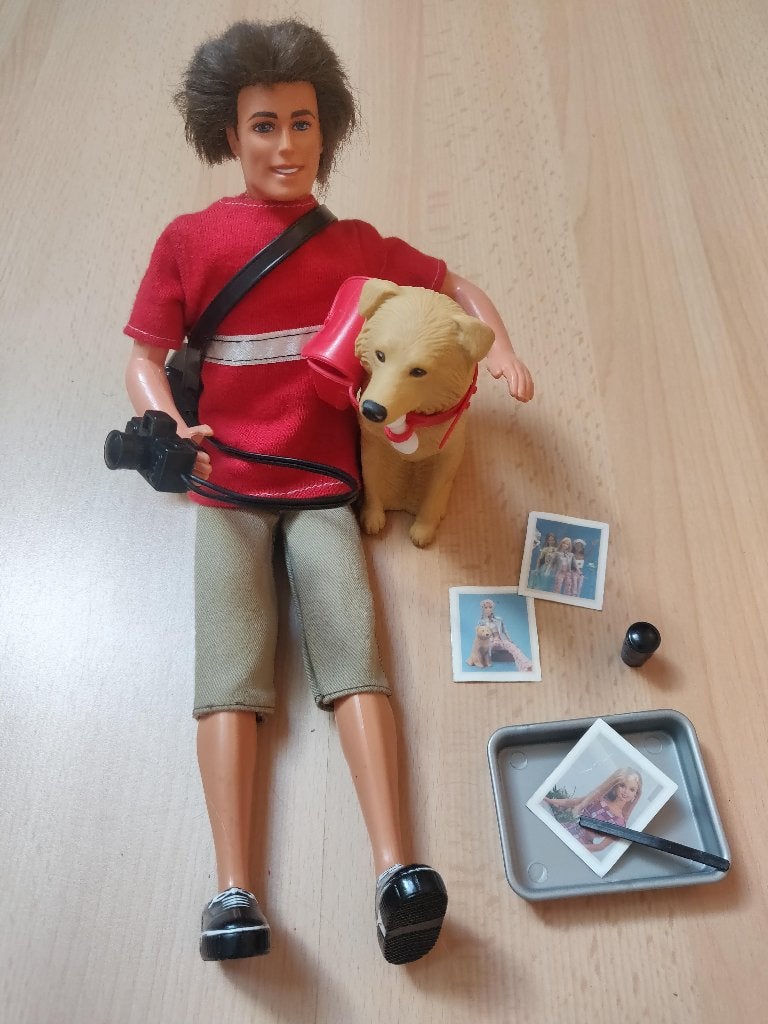 Barbie Ken fotograaf, Ophalen, Gebruikt, Barbie
