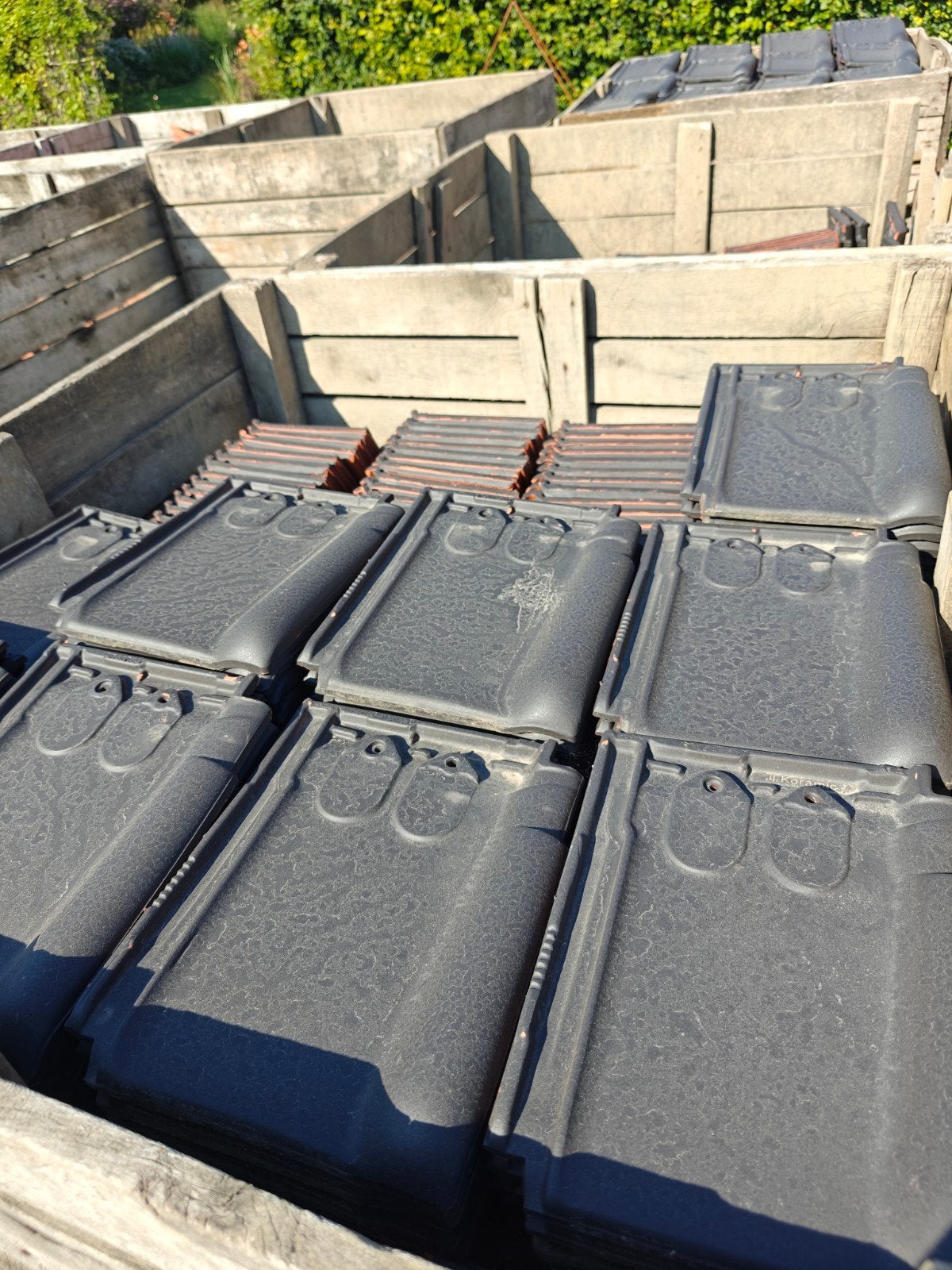 Dakpannen stormpan vario 18 mat zwart, Doe-het-zelf en Bouw, Ophalen, Zwart, Dakpannen