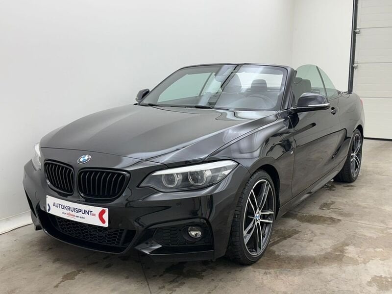 BMW Série 2 220i AUT, Autos, BMW, 135 kW, Cabriolet, Noir, 2 portes