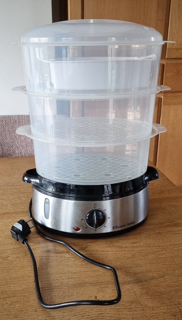 Stoomkoker met 3 stoommanden ~ Russell Hobbs, Elektronische apparatuur, Stoomapparaten, Ophalen, Gebruikt