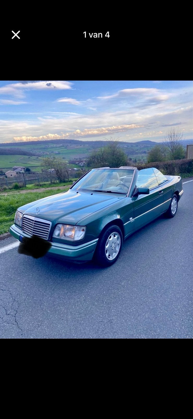 Mercedes E220 w124 cabrio 95’, Auto's, Mercedes-Benz, Cabriolet, Particulier, Te koop, E-Klasse