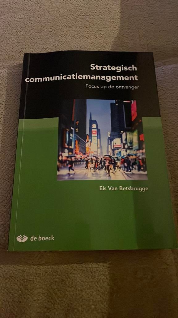 Strategisch communicatie management, Boeken, Ophalen of Verzenden, Gelezen, Management