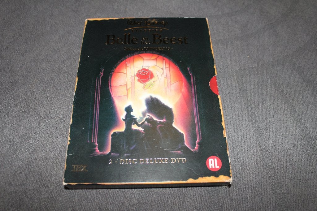 DVD Belle en het Beest / Beauty and the Beast, Cd's en Dvd's, Gebruikt, Animatie, Nederlands, Ophalen of Verzenden