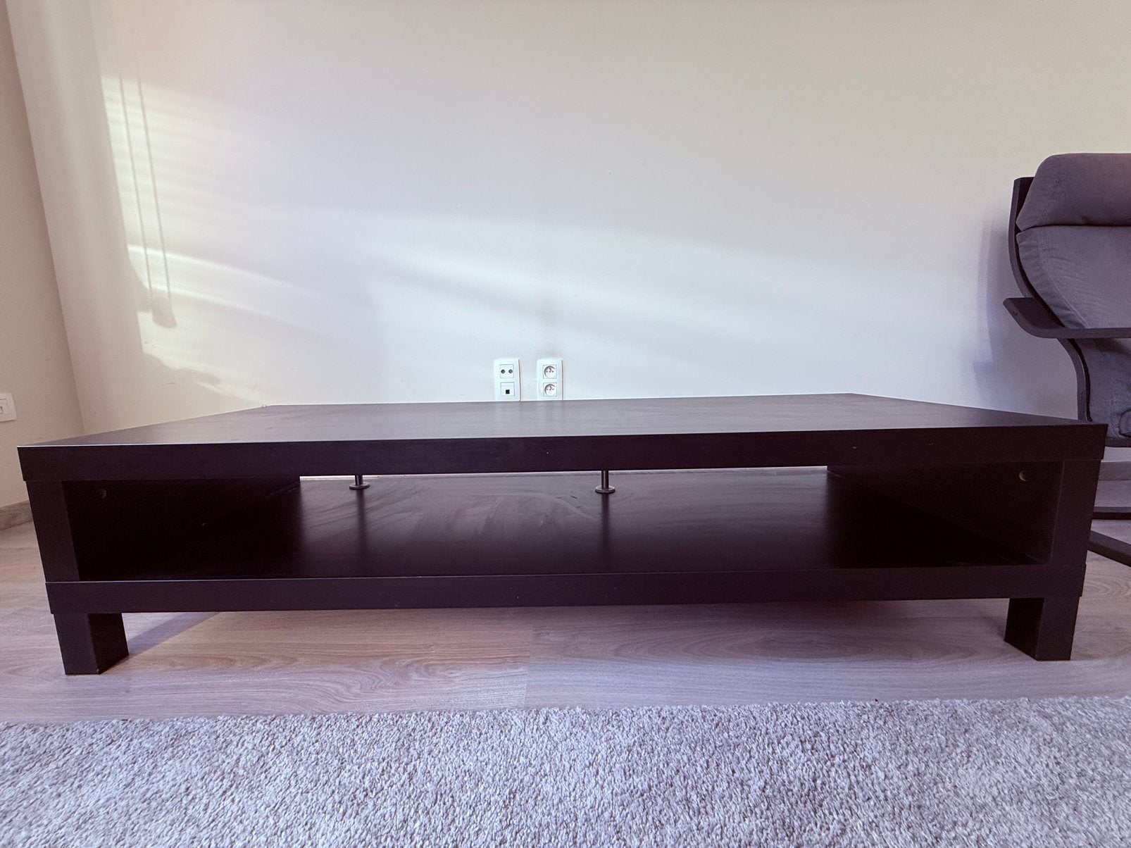 TV-meubel Ikea Lack, Moins de 100 cm, 100 à 150 cm, Enlèvement, Utilisé