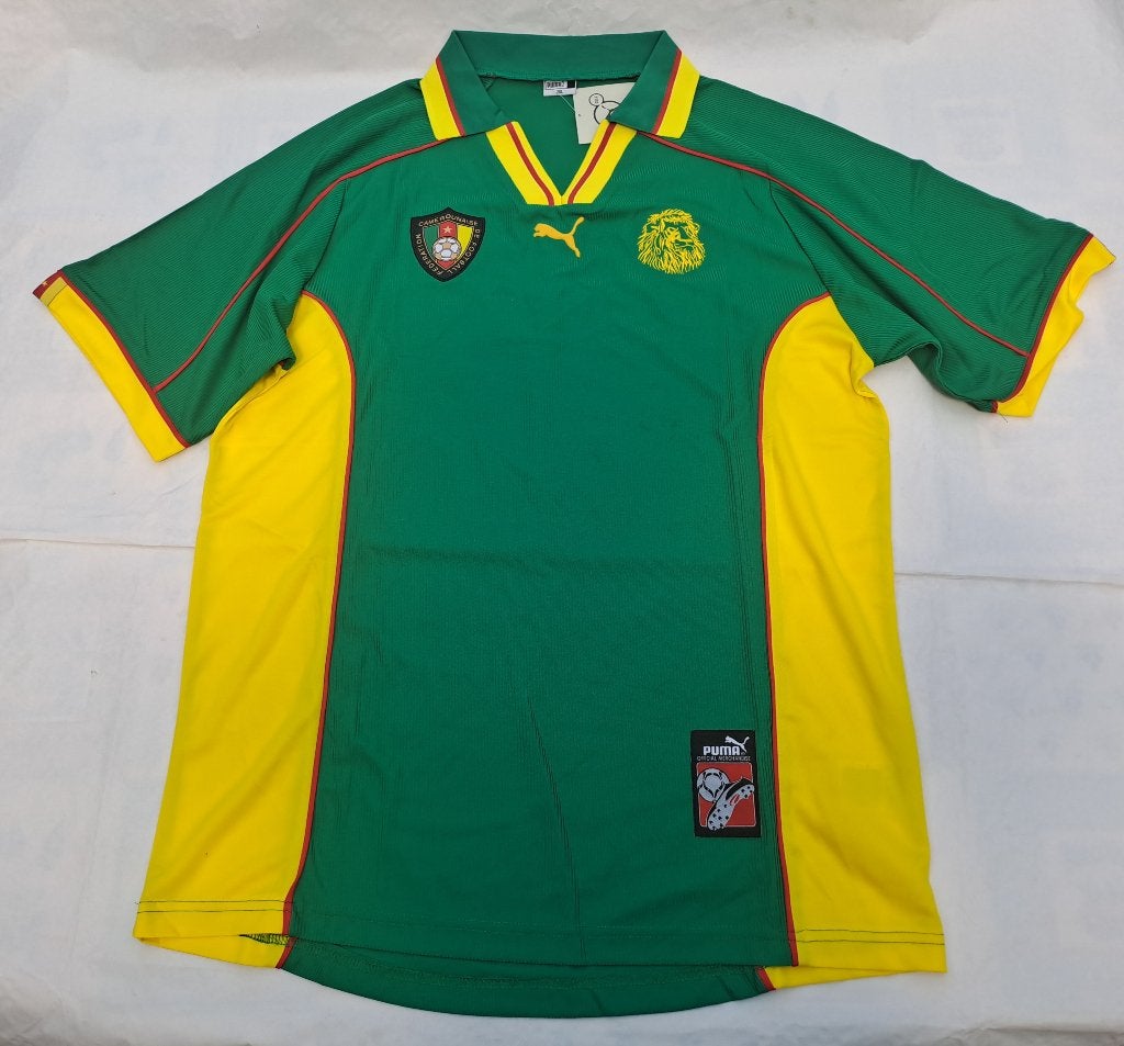 Maillot domicile Cameroun 98, Groter dan maat XL, Ophalen, Nieuw, Shirt