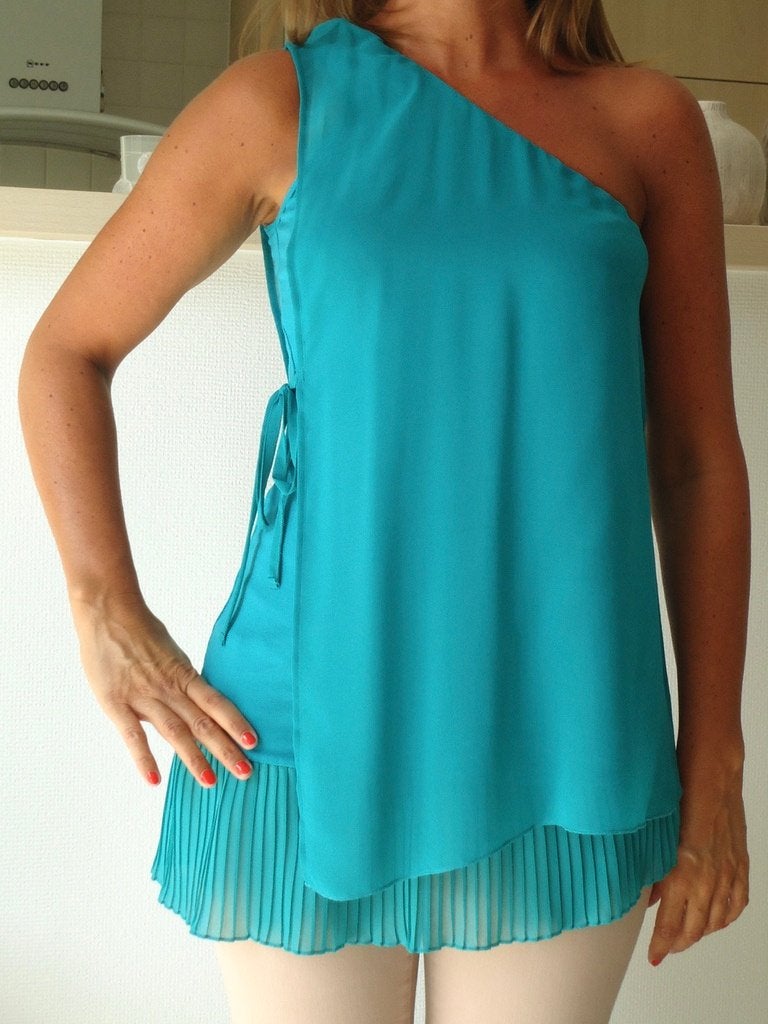 Prachtige one shoulder top, Kleding | Dames, Ophalen of Verzenden, Nieuw, Maat 36 (S)