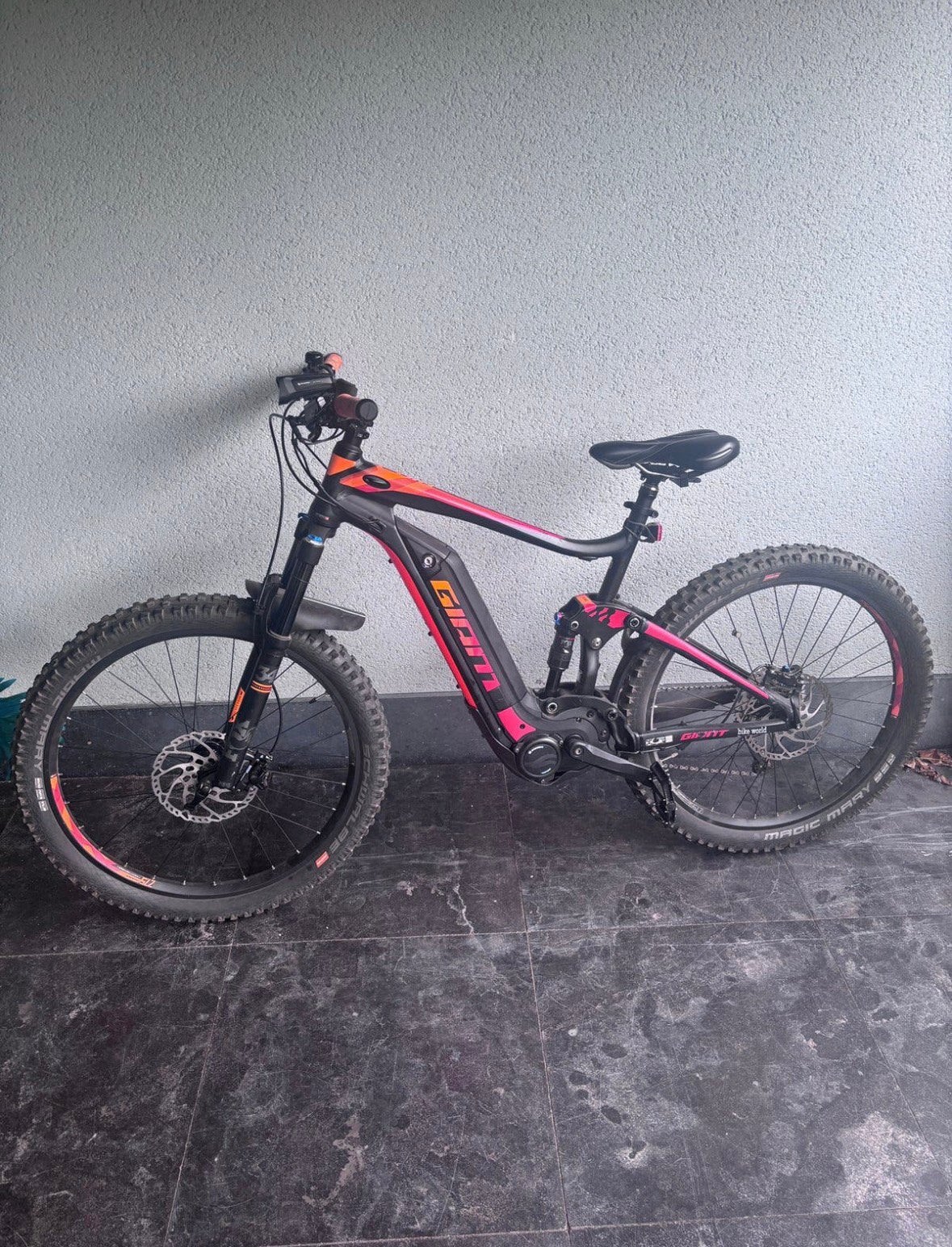 Elektrische mtb giant, Fietsen en Brommers, Ophalen, Gebruikt, Giant, Schijfrem