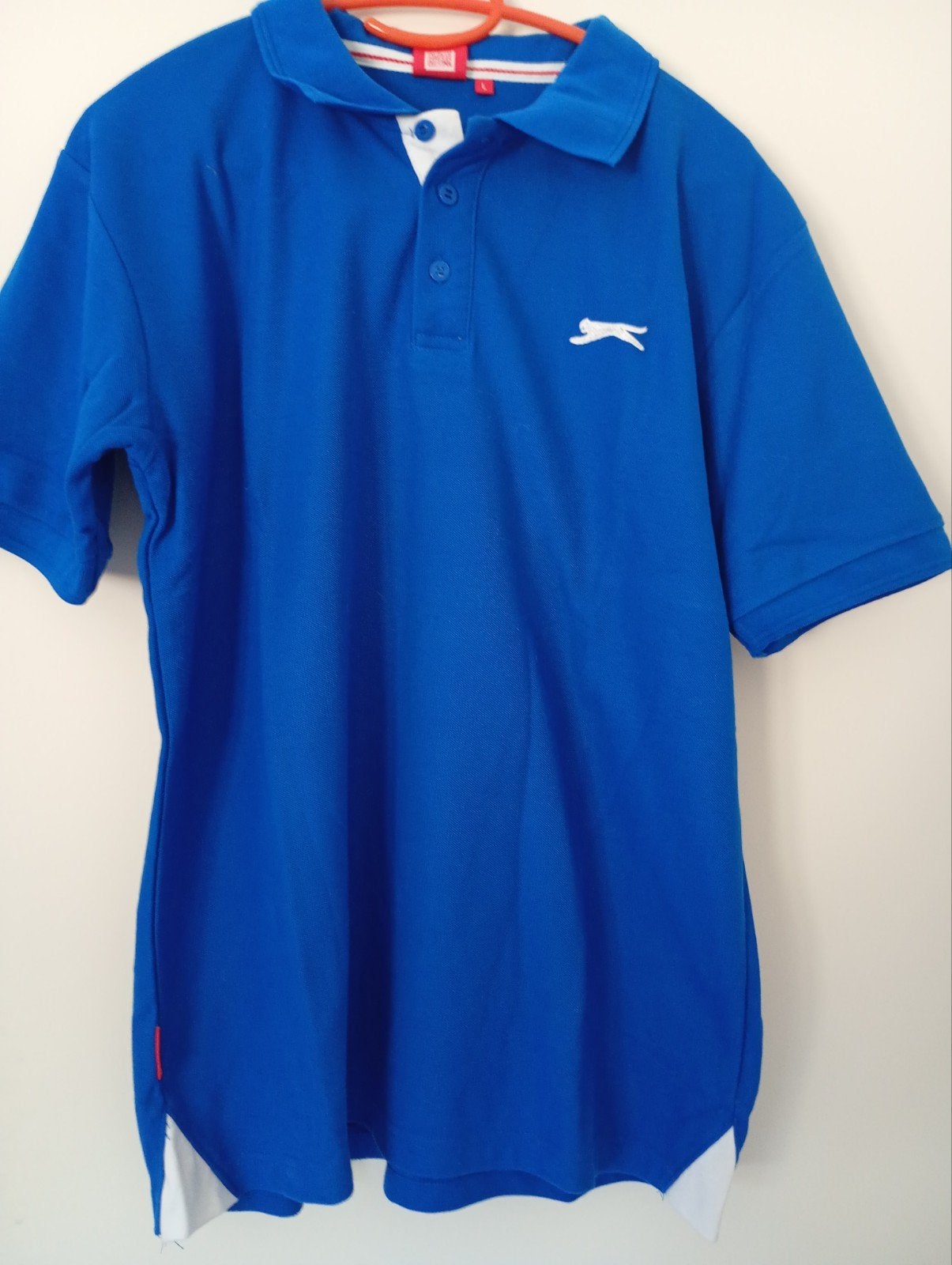 Polo Slazenger, Kleding | Heren, Polo's, Ophalen of Verzenden, Zo goed als nieuw, Blauw, Slazenger