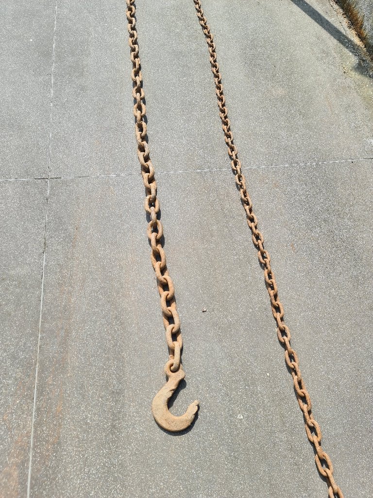 zware sleepketting, ketting takel, 4 meter, Enlèvement, Comme neuf
