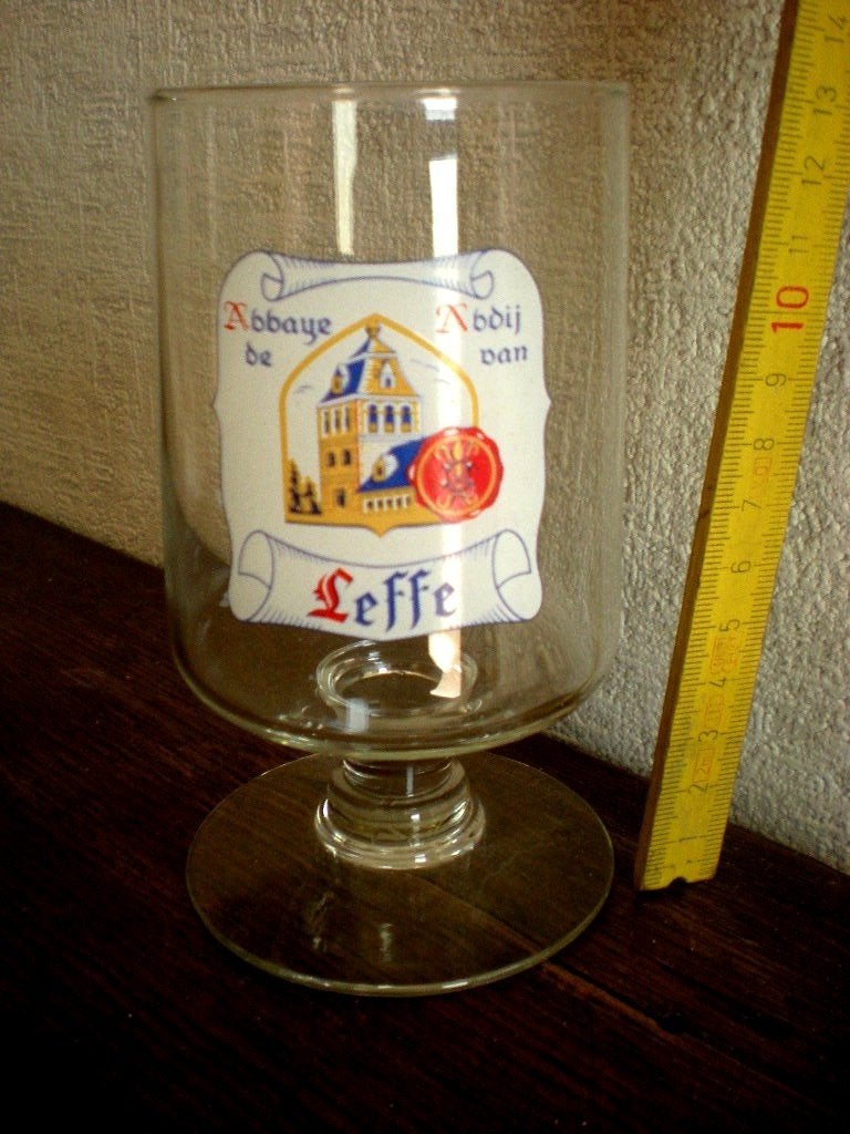Leffe-perkament, Ophalen of Verzenden, Zo goed als nieuw, Glas of Glazen, Leffe