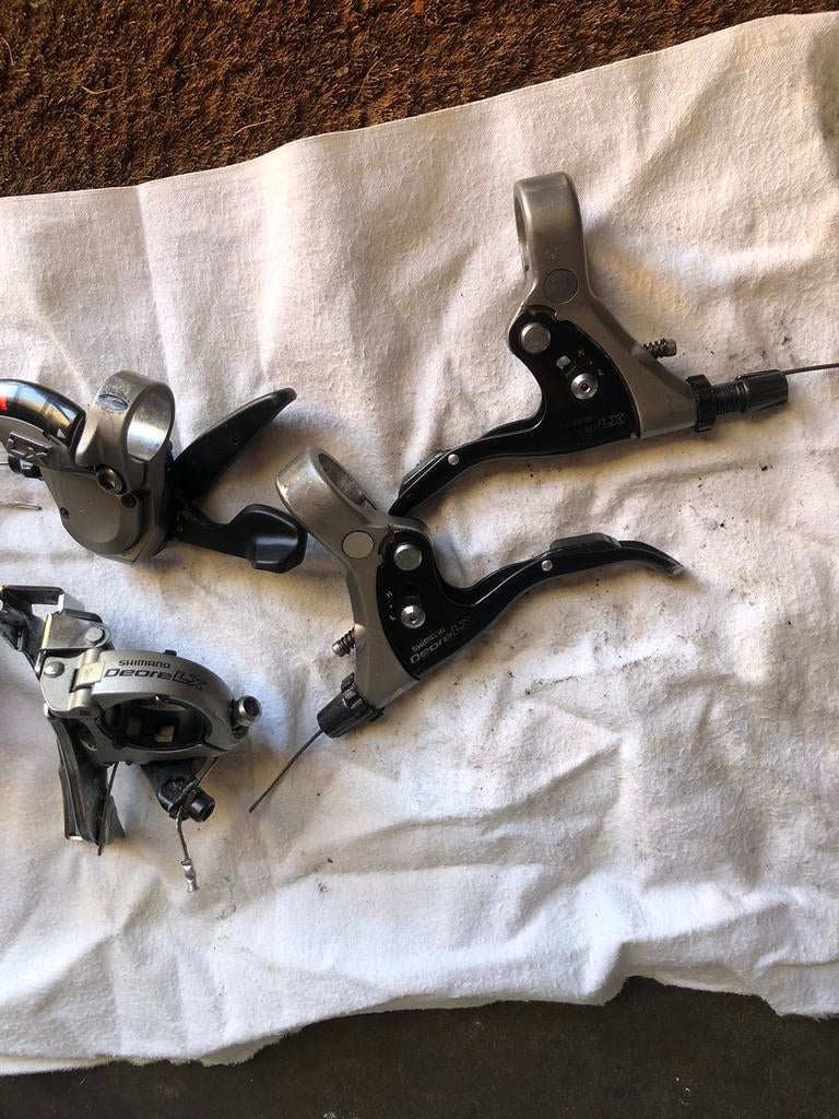 Fietsonderdelen shimano deore lx, Fietsen en Brommers, Ophalen of Verzenden, Zo goed als nieuw