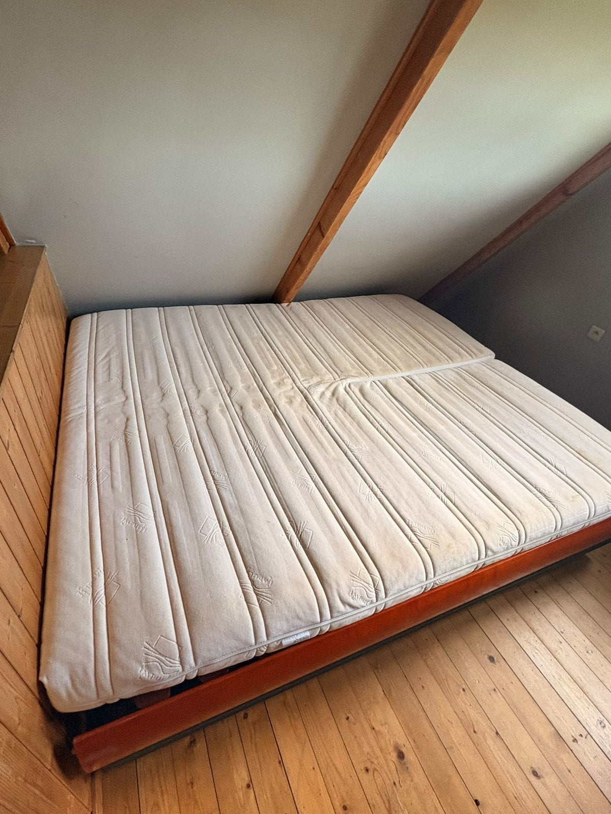Bed1.80 op 2.00m, Ophalen, Gebruikt, Tweepersoons, Bedbodem