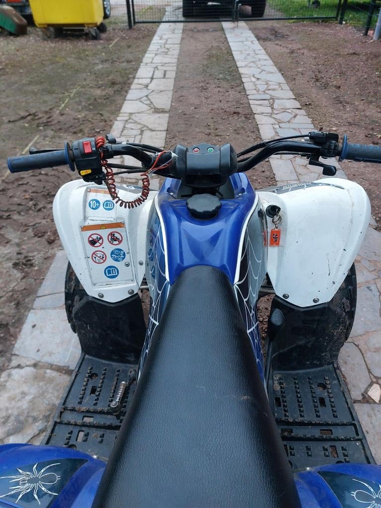 Yamaha raptor 90, Motoren, 90 cc, 11 kW of minder, 1 cilinder