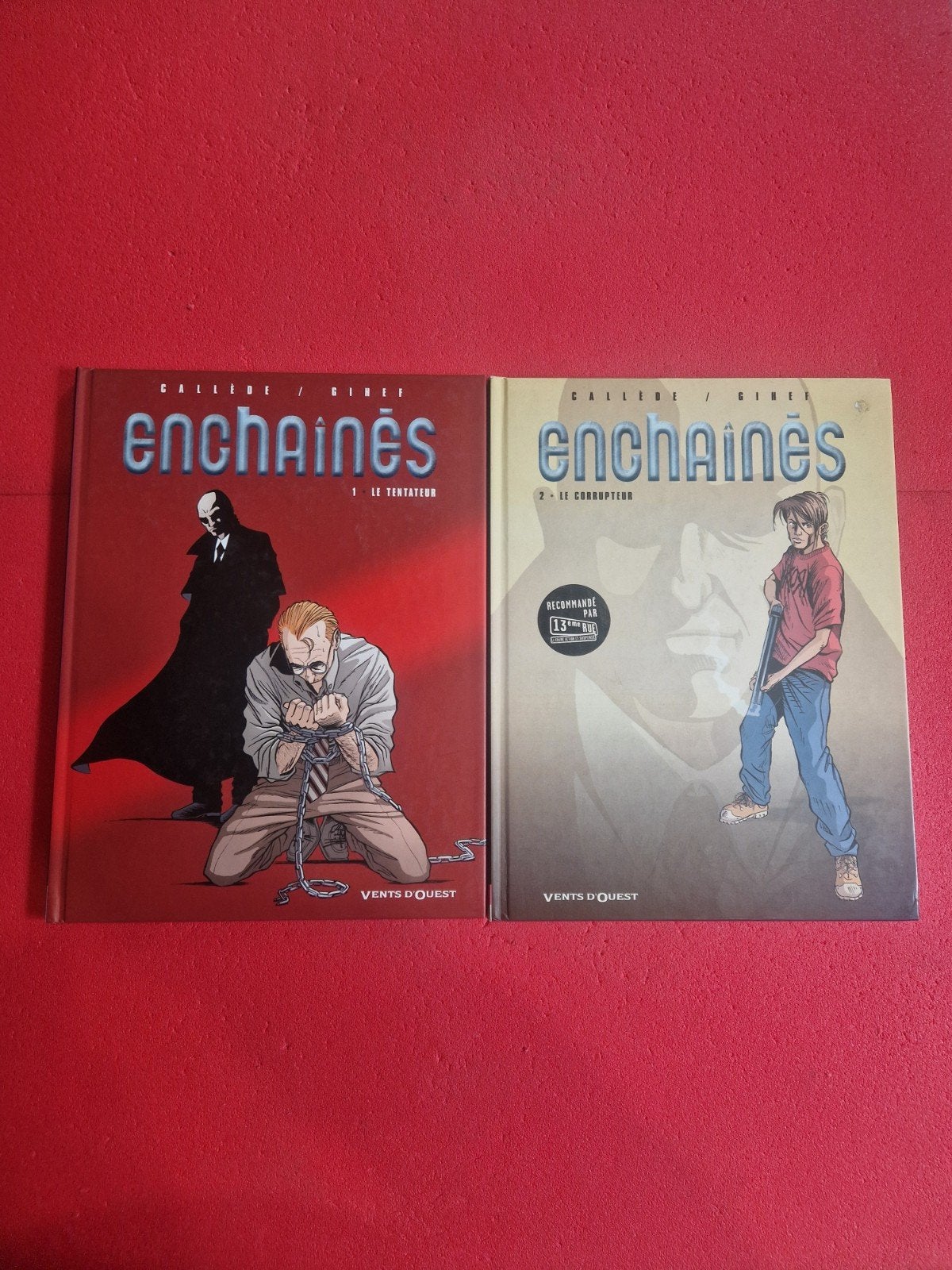 lot de 2 bd enchaînés 1 et 2, Enlèvement ou Envoi