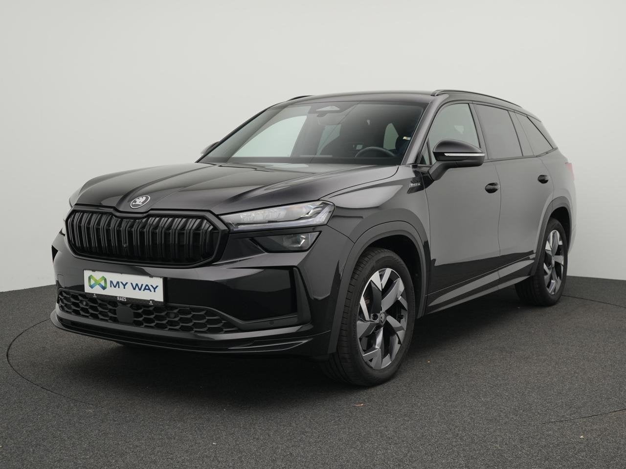 Skoda Kodiaq 1.5 TSI MHEV Sportline 7pl. DSG, Automaat, Zwart, Kodiaq, https://public.car-pass.be/vhr/0b91279a-b152-415d-a5ef-cc1bf50c6d60