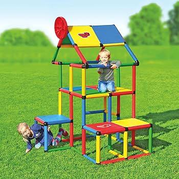 Quadro bouwset, Kinderen en Baby's, Speelgoed | Buiten | Speeltoestellen, Ophalen, Gebruikt, Aanbouwonderdeel