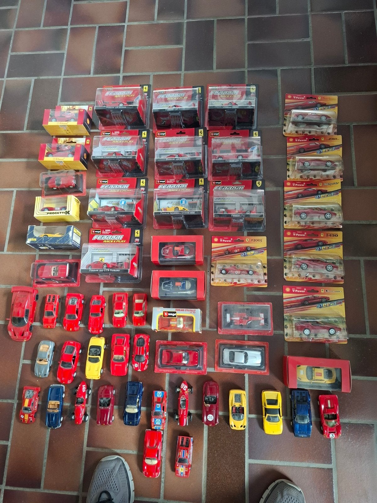 Ferrari, Ophalen