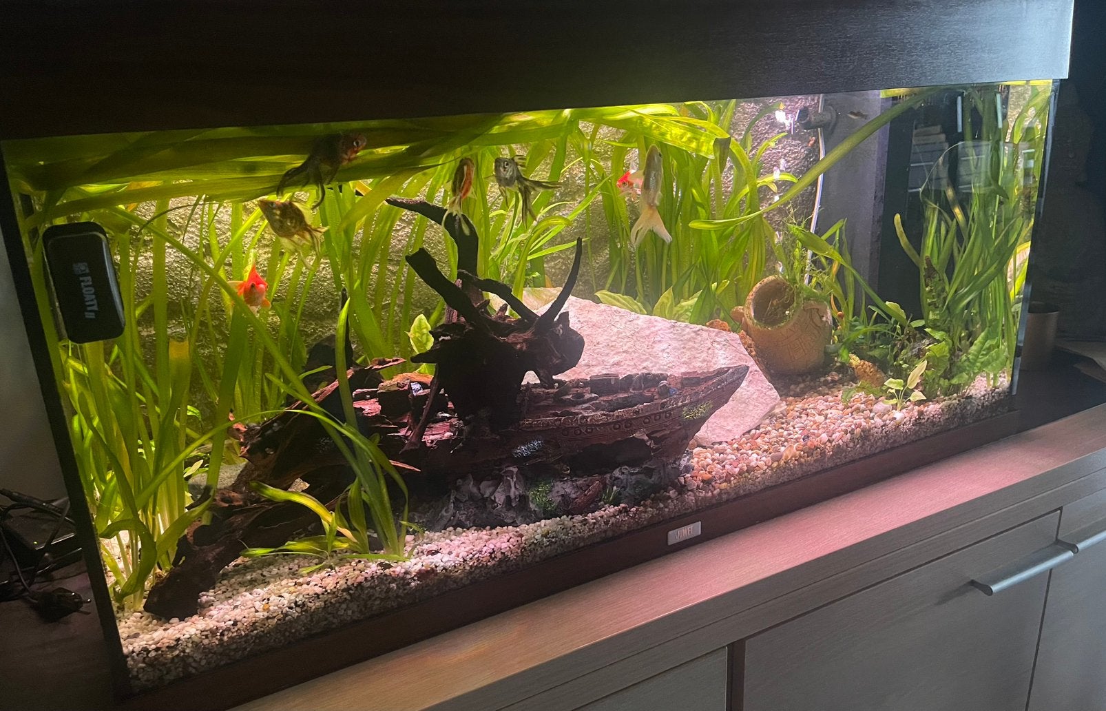 Juwel 180L, Ophalen, Decoratie, Zo goed als nieuw, Verwarming