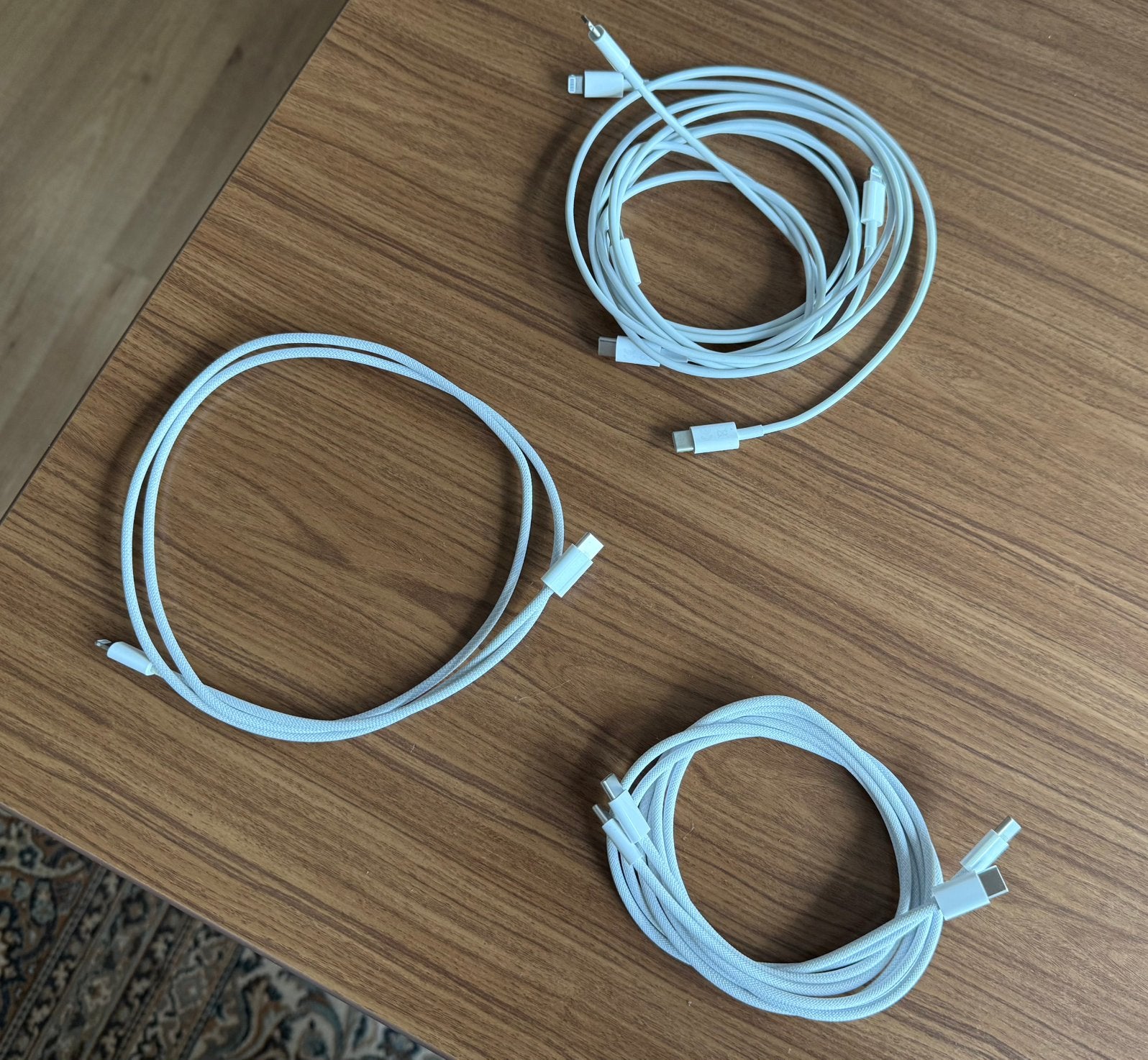 Diverse originele Apple lightning / USB C kabels, Lightning, Ophalen of Verzenden, Zo goed als nieuw, Apple