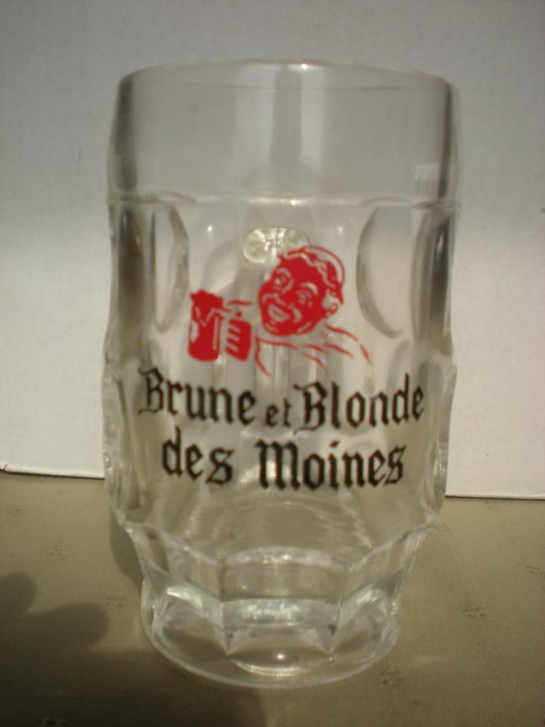 Brune et Blonde des Moines (Ixelberg)  chope, Collections, Enlèvement ou Envoi, Comme neuf, Chope(s)