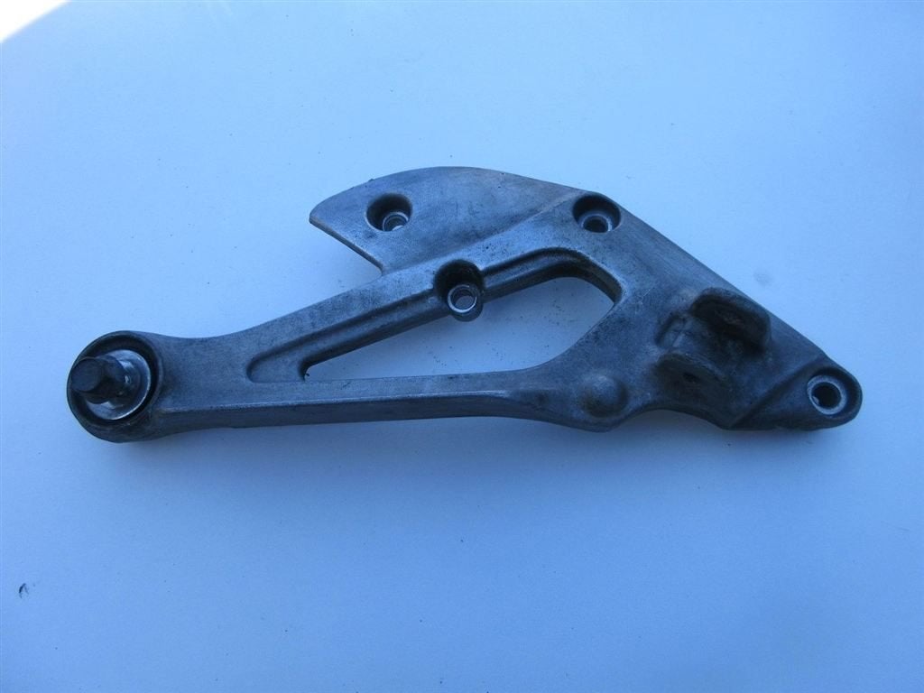 Yamaha XJ600 schetsplaar rechts Diversion voetsteunhouder XJ, Motoren, Ophalen of Verzenden, Gebruikt