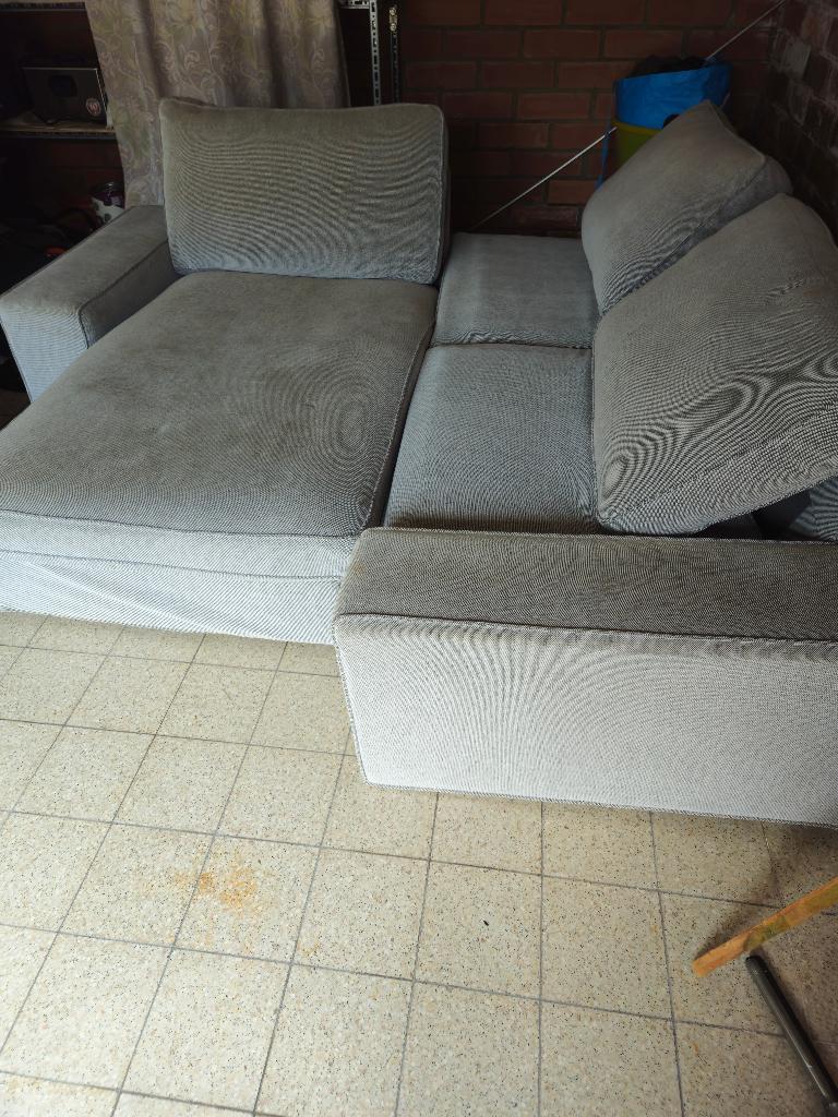 Zetel, Huis en Inrichting, Zetels | Zetels, Ophalen, Gebruikt, Hoekbank, Tweepersoons