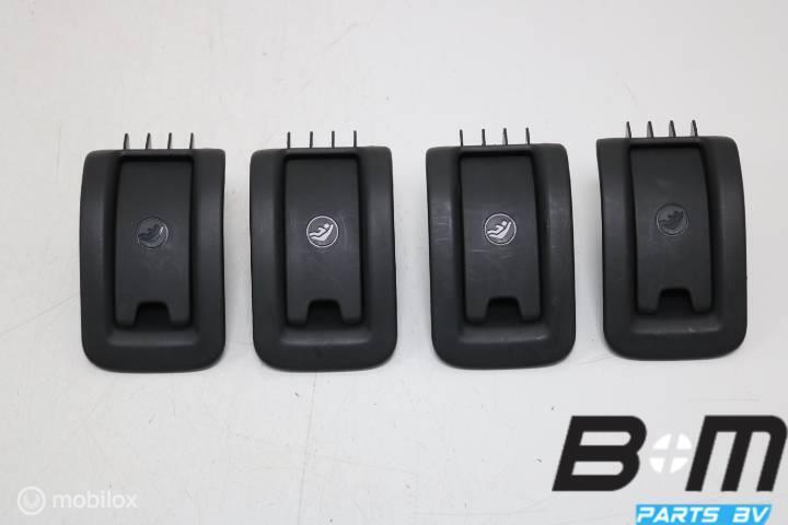 Set isofix kappen Audi A3 8V Cabrio 8V7887233, Auto-onderdelen, Gebruikt