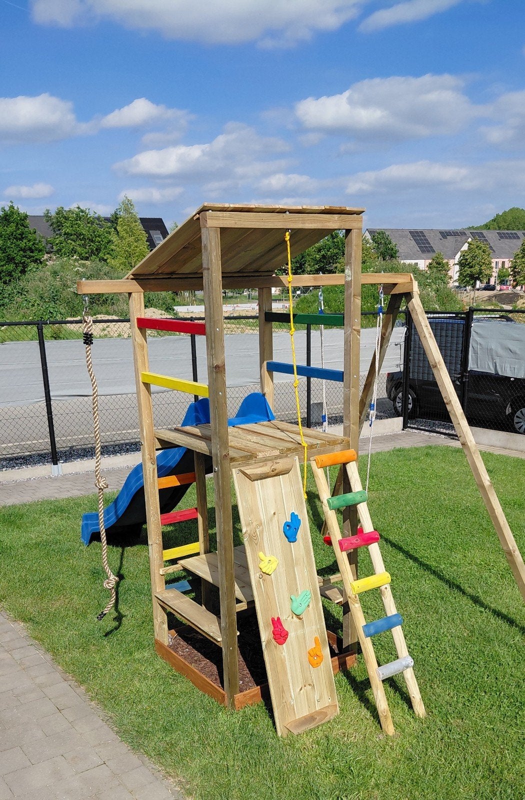 speeltoren als nieuw, Ophalen, Glijbaan