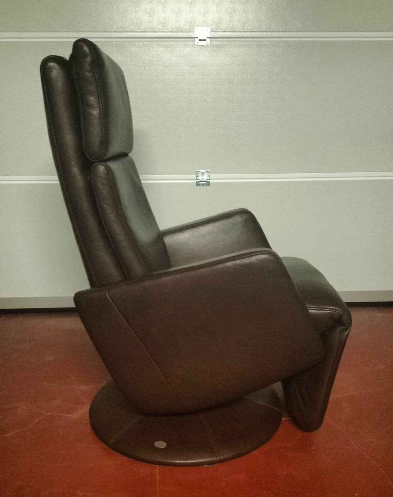Relax Stoel, Huis en Inrichting, Ophalen, Minder dan 75 cm, Leer, Zo goed als nieuw