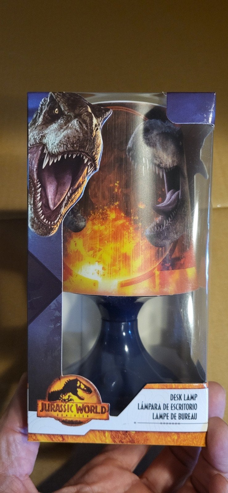 Jurassic World Mini LED Bureaulamp / Nachtlamp, Ophalen of Verzenden