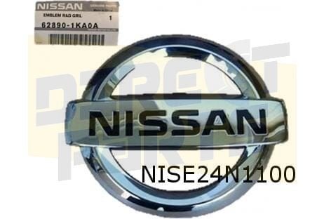 Nissan Juke embleem logo ''Nissan'' voorzijde Origineel!   6, -, Verzenden, -, Nieuw