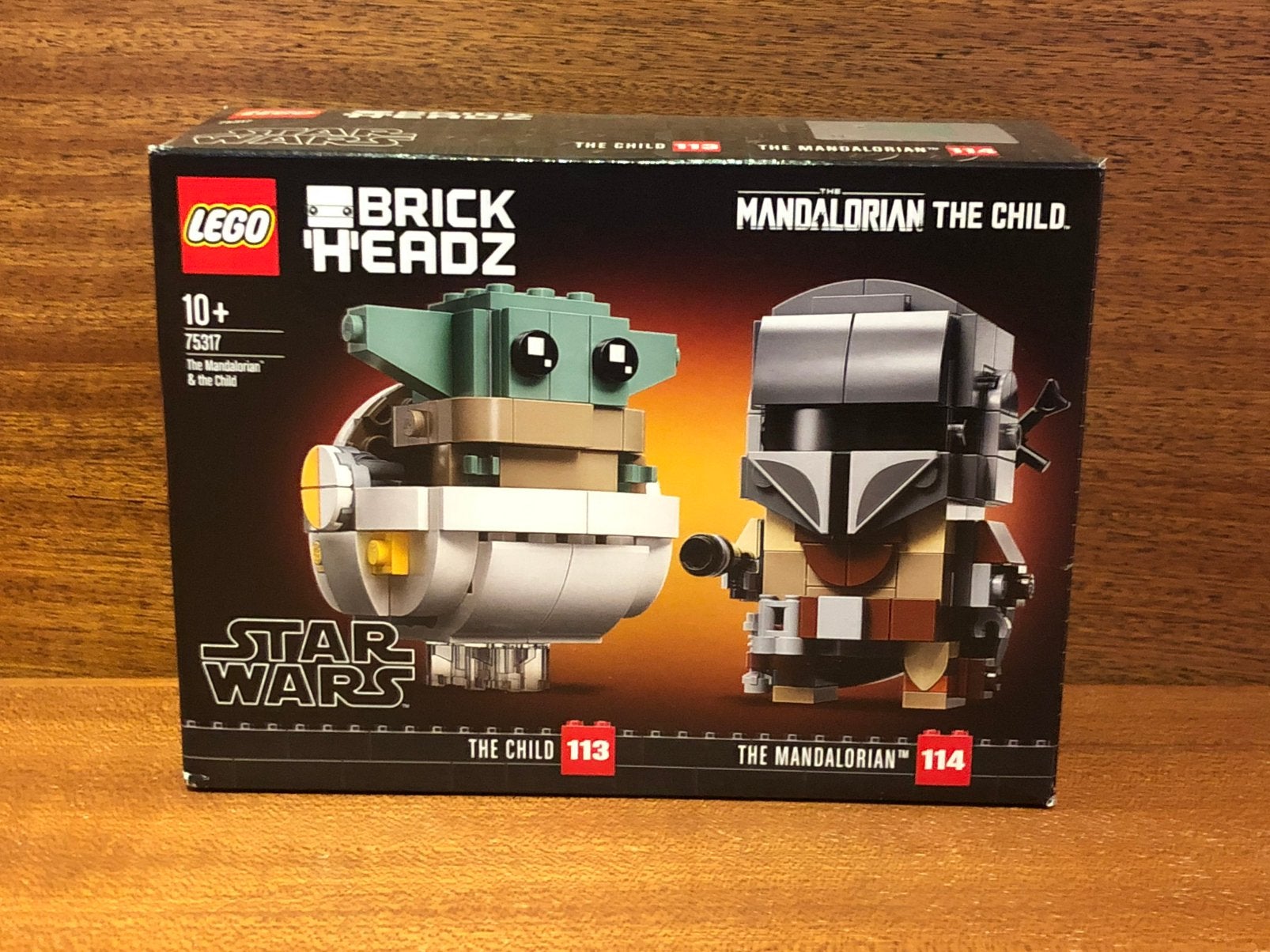 Lego 75317 Le mandalorien et l’enfant | brickheadz, BrickHeadz, Lego, Nieuw, Ophalen of Verzenden