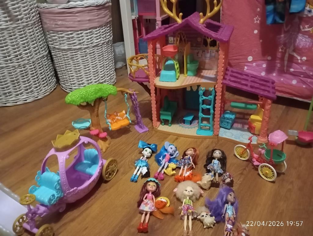 Lot enchantimals, Enlèvement, Utilisé, Autres types