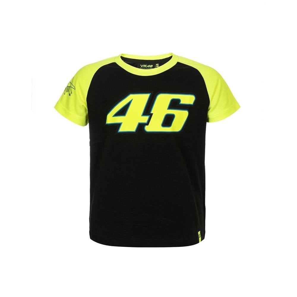 Valentino Rossi kid 46 black t-shirt, Kinderen en Baby's, Kinderkleding | Overige, Nieuw, Jongen of Meisje, Ophalen of Verzenden